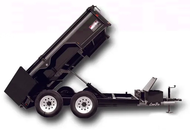 12ft Dump Trailer w/Barn Door and Ramps