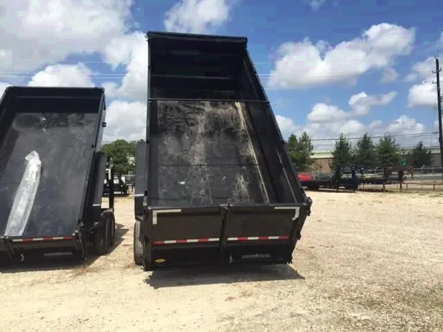 16FT DUMP TRAILER-GOOSENECK