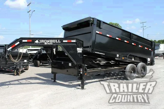 2026 Brand New Model 7'x14' Tandem Axle, Gooseneck, Scissor Hoist Hydraulic Dump Trailer