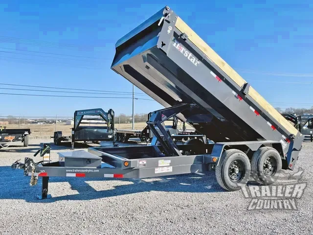 2026 NEW 7x14 Dump, 10 Gauge Floor, Charger, Tarp Kit, Barn Gate