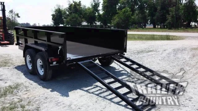 6 X 12 12,000LBS HYDRAULIC LOW PROFILE DUMP