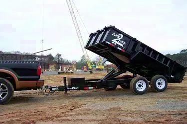 Bumper Pull Dump Trailer 14ft TA