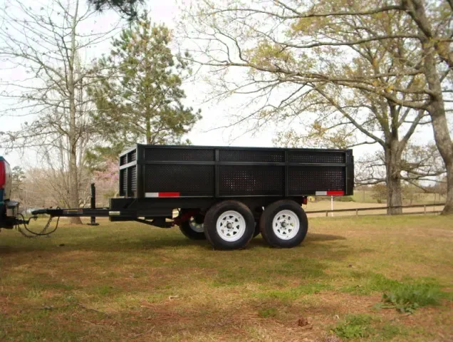 Dump Trailer Bumper Pull w/out Fenders