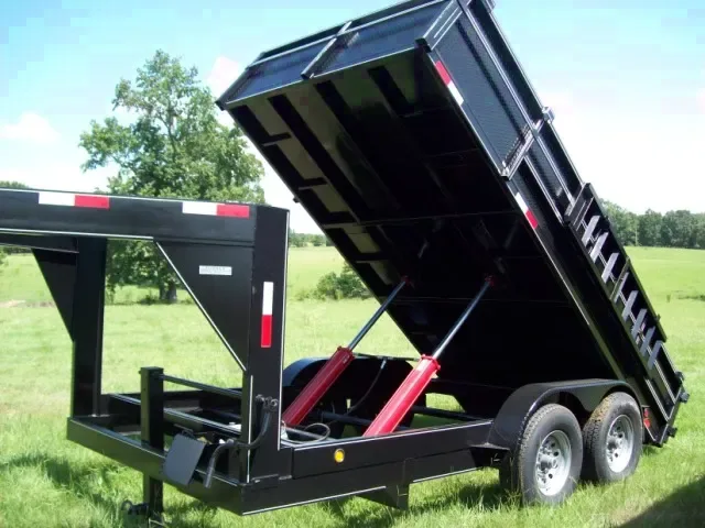 DUMP TRAILER Gooseneck