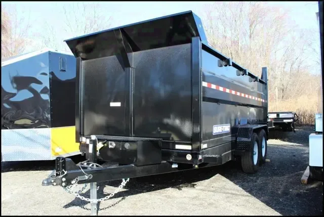 14ft Low Profile Dump Trailer w/Ramps