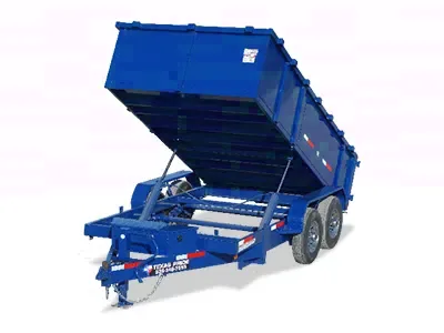 Blue 14 ft Dump with Ramps