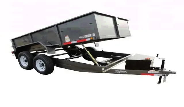10FT Low Profile Dump Trailer [RAMPS]