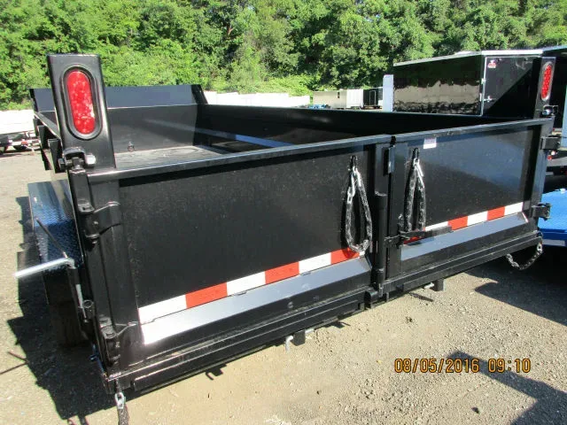 14 FT  DUMP TRAILER WITH COMBO GATE