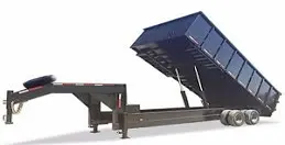Gooseneck 20 ft Dump Trailer w/10K Dual Axles