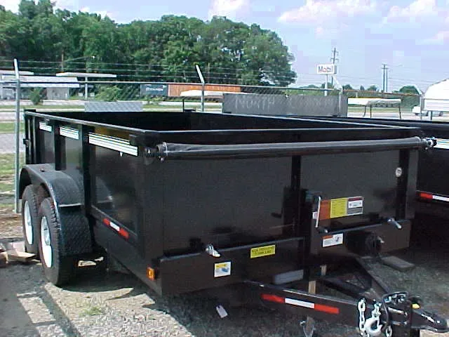 10ft Tandem 3500lb Axle Dump Trailer