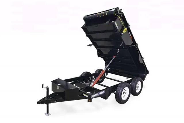 10ft Dump Trailer w/Tie Downs