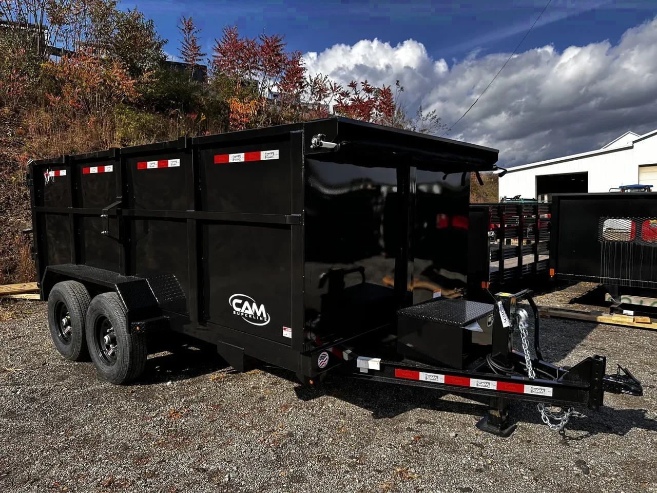 2026 CAM SUPERLINE 6'10" x 14 HD Lo Pro High Side Equip Dump Trailer