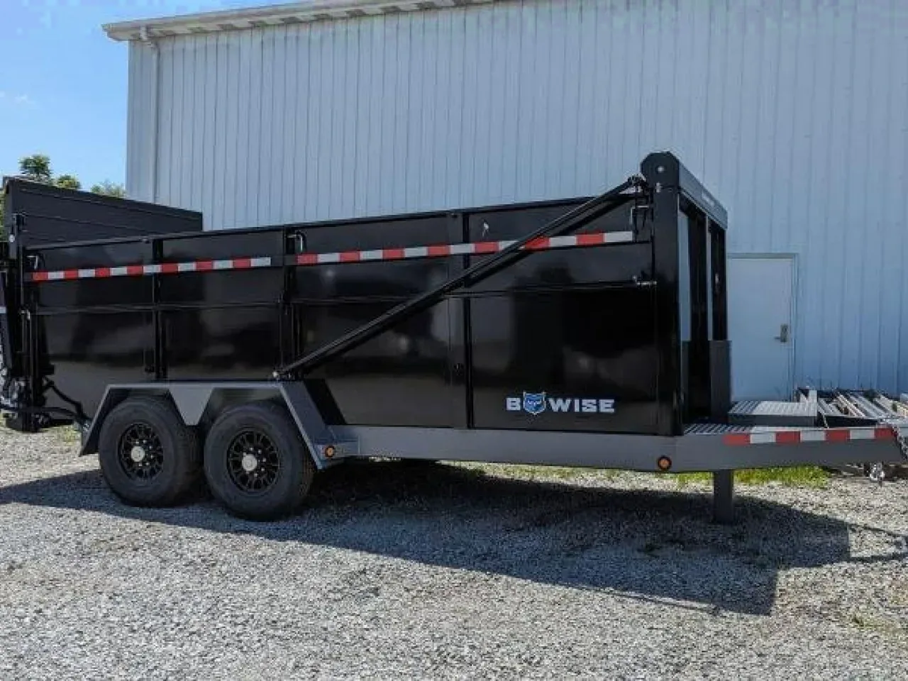 2026 BWise 6'10" x 14 HD Ultimate Dump Trailer w/ Hydraulic Gate (PRICE DROP!!!)