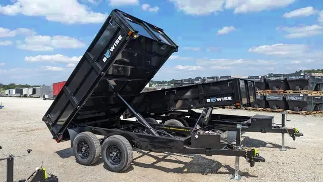 2025 B-Wise 6x10 Deckover Dump Trailer - Make An Offer