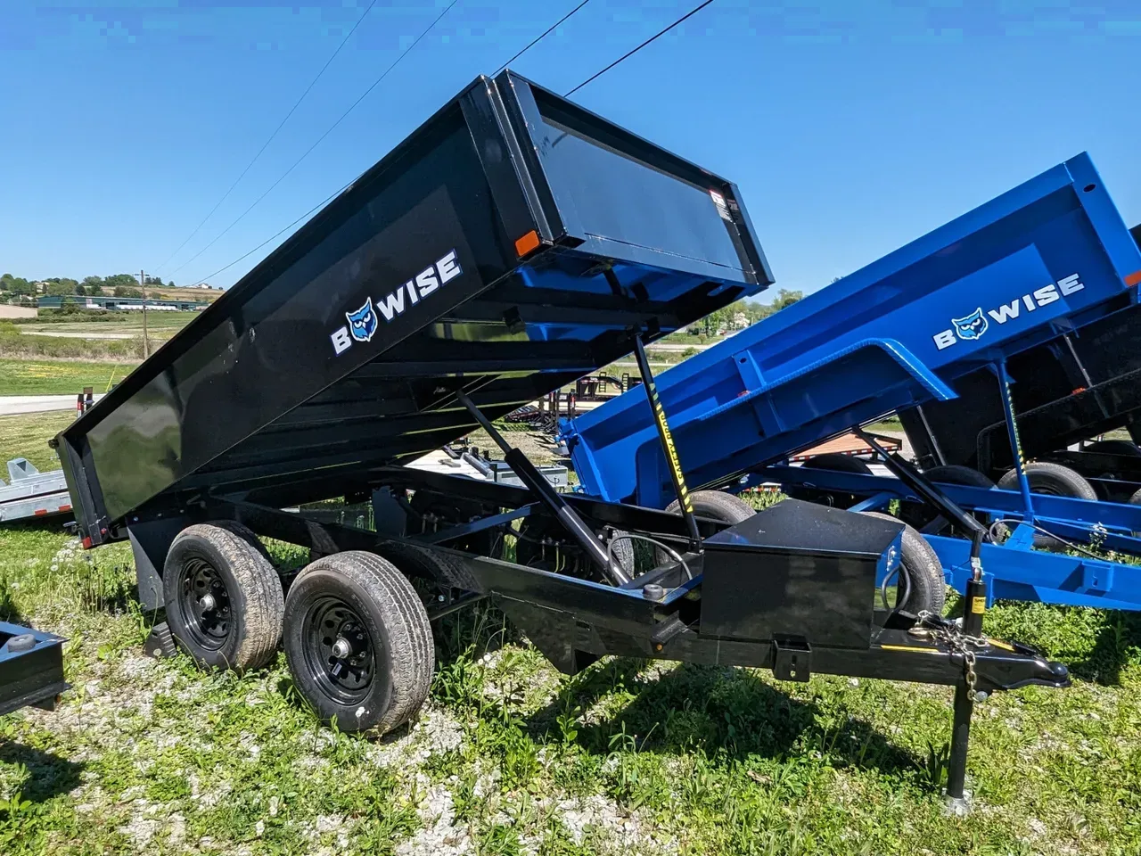 2026 BWise 6x10 Lo Pro Dump Trailer