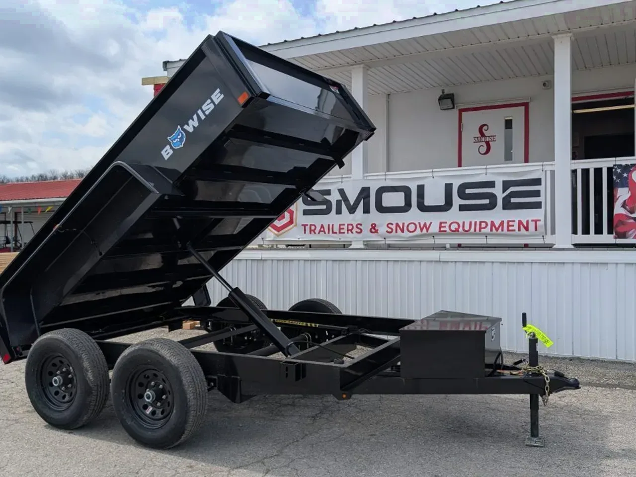 2027 BWise 6x10 Light Duty Lo Pro Dump Trailer