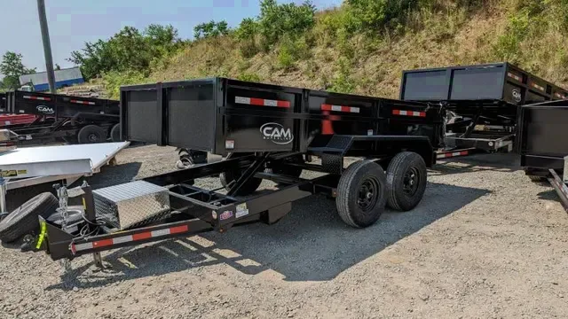 Premium 2025 Cam Superline 6x12 Dump Trailer – Tandem Axle