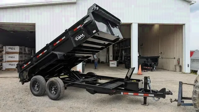 Robust 2025 Cam Superline 7x14 HD Scissor Lift Low Profile Dump Trailer - Make an Offer