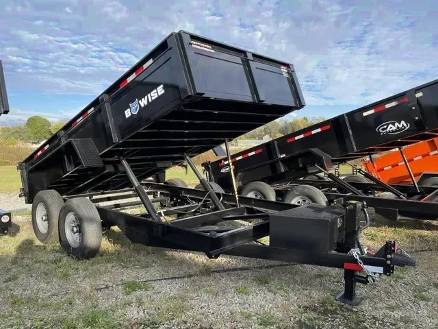 2025 B-Wise 7x14 Heavy-Duty Low Profile Dump Trailer - Mt Pleasant, PA