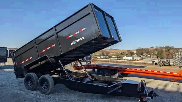 2025 B-Wise 7x16 Heavy Duty Dump Trailer - Mt Pleasant, PA