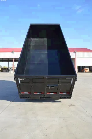 20ft Gooseneck Dump Trailer Tandem Dual 10K Axles