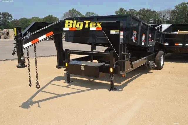 14ft  Low Profile 7 Foot Wide Gooseneck Dump