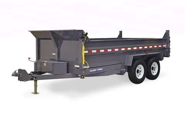 14ft Dump Tandem 7000lb Axle Dump Trailer