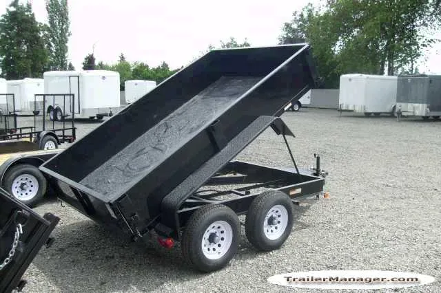 10ft Single Ram Dump Trailer