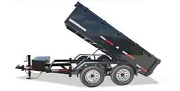 14ft Low Profile TA Dump Trailer