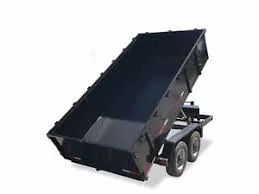 Bumper Pull Dump Trailer 14ft w/Ramps