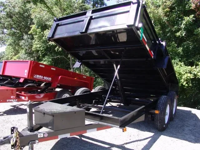 12ft Dump Trailer w/2 Foot Sides