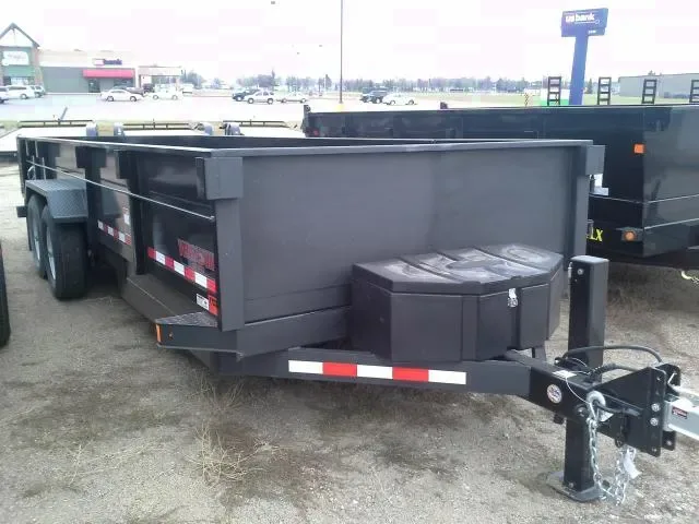 16ft Dump Trailer w/Ramps