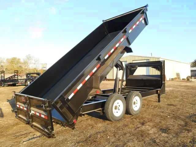 16ft Gooseneck Dump Trailer /Ramps