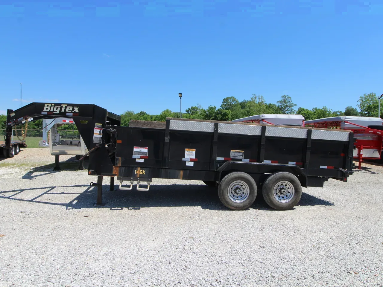 2018 Big Tex Trailers 14GX-16BK7SIRPD Dump Trailer