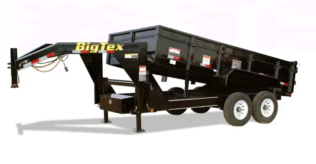14ft Tandem 7000lb Axle Low Profile Extra Wide Dump