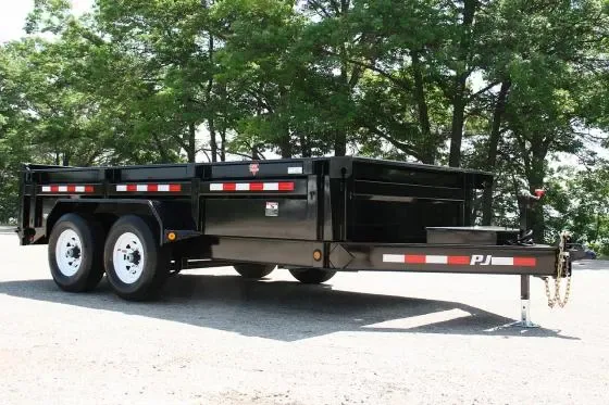 14ft LOW PROFILE DUMP TRAILER