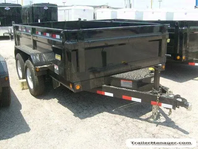 Dump Trailer 12ft w/Tandem 5200lb Axles