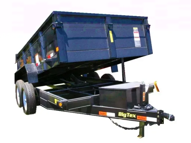 12ft Dump Trailer w/45 Degree Dumping Angle