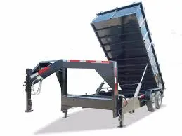 Gooseneck 16 ft Hydraulic Dump Trailer