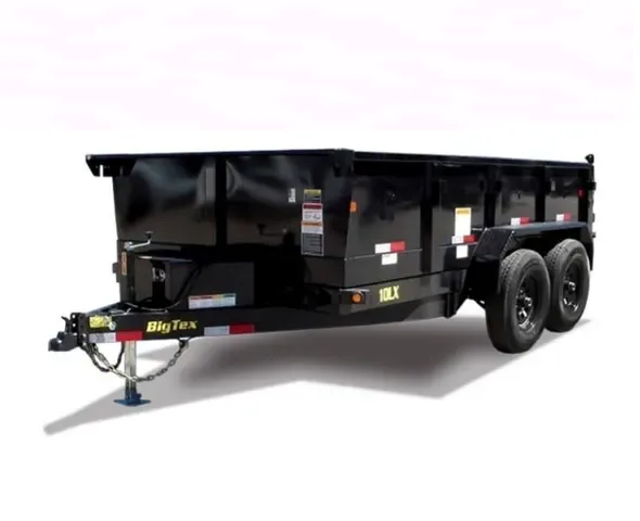 Big Tex 10LX 7 X 12 10,000# T/A LP DUMP 83" WIDE INSIDE BED