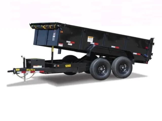 10SR DUMP, (83 x 12) Black, 7 Slide in Ramps