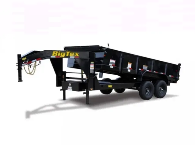Big Tex 14GX 14K TAND GN DUMP 83"x14 6SIR, BLACK