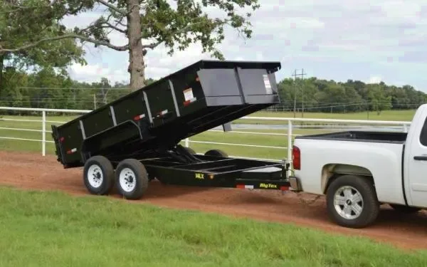 Heavy Duty 14' Scissor Lift Dump