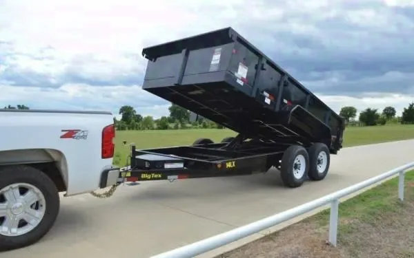 Heavy Duty 16' Scissor Lift Dump