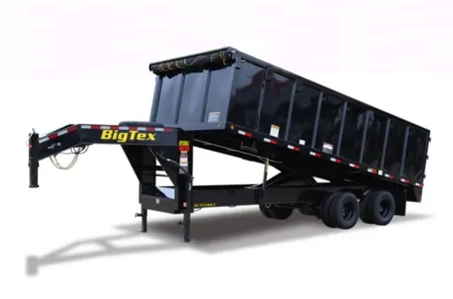 Big Tex 25DU 25,900#,TD,DU,(8X20) 4SIDES Black,8 Slide in Ramps