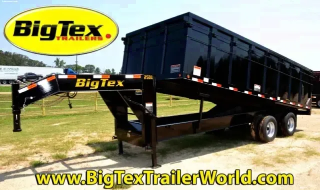 BIG TEX - Tandem Dual Gooseneck Dump