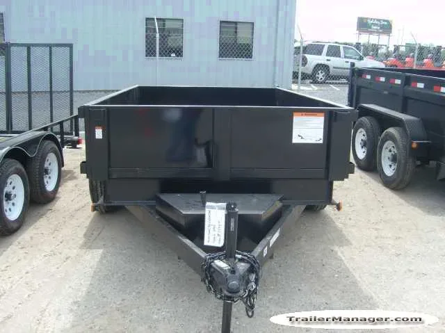 10ft Bumper Pull Dump Trailer