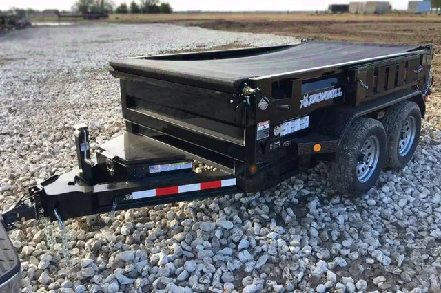 10ft Tandem Axle Dump Trailer