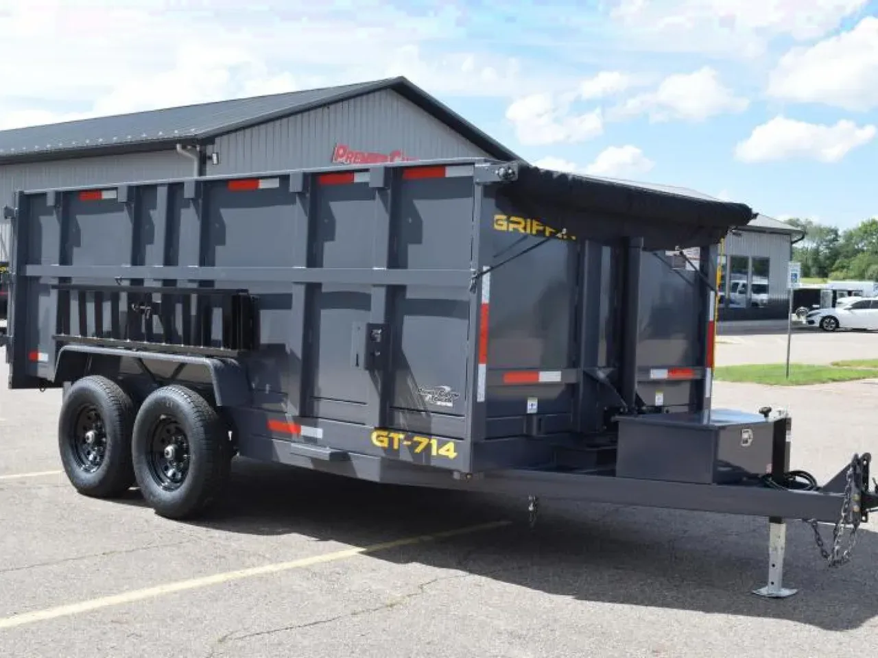 2026 Griffin Trailers GT714 Dump Trailer