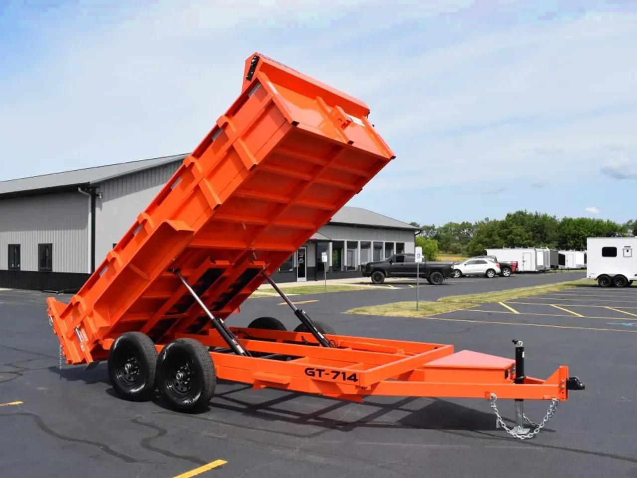 2026 Griffin Trailers GT714 Dump Trailer
